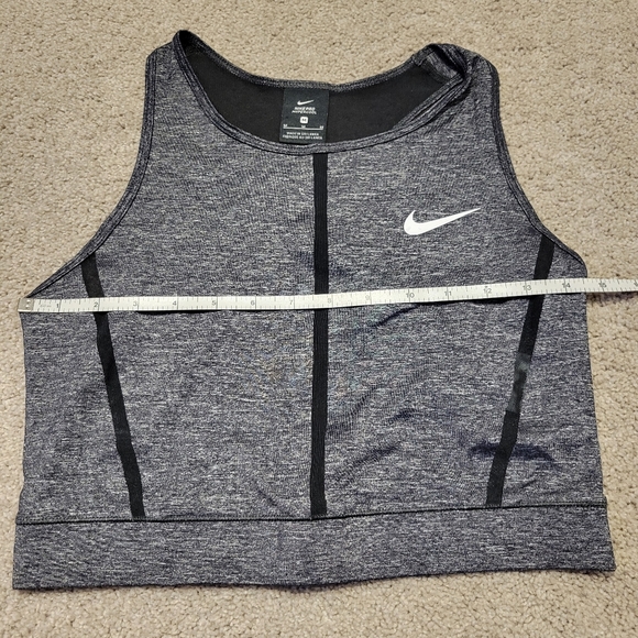 Nike Pro Hypercool Mesh Racerback Cropped Tank Top - Picture 9 of 11